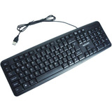 Teclado Usb Exbom Bk 102 Padrão Abnt2 Com Fio Pc Notebook