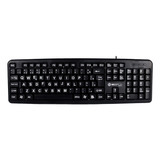 Teclado Usb Office Com
