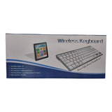 Teclado Wireless Bluetooth Keyboard iPad iPhone Android