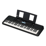 Teclado Yamaha Portátil 61 Teclas Psr E383 Cor Preto Bivolt