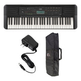 Teclado Yamaha Psr E283 Arranjador 5 8 C Fonte Capa