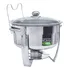 Tecnocuba Rechaud Redondo De Aço Inox 6 Litros Banho Maria