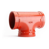 Tee 90 Ranhurado Grooved 2 1 2 Polegadas 73mm Ul E Fm