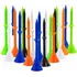 Tee Copo Pvc Inquebrável Para Golfe  83mm  10 Pçs   Mix