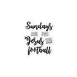 Teegarb Hilarious Weekends Are For God And Football Sports Lover Humorous Extreme