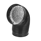 TEHAUX Tubo De Escape Mangueira De Duto De Ar De Cozinha Tubo Flexível Isolado Mangueira De Ventilação Tubulação De Duto De Ar Fita Adesiva Para Dutos Tubo De Saída Telescópico Pvc