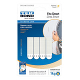 Tek Bond Fita Smart Fixa Quadro Tamanho P c 4 Unid 