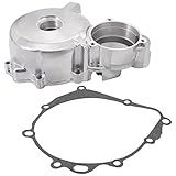 Tektall Capa Magnética Do Estator Do Motor Do Lado Esquerdo Com Gask Compatível Com Suzuki Drz400 E S Sm 2002-2020 11483-29f00 11351-29f60