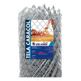 Tela Alambrado Cerca Galvanizada 2 F14 25x1 20m São Jorge