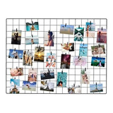 Tela Aramada 60x80 Memory Board Quadro Fotos Mural Recado