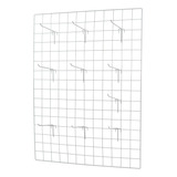Tela Aramada Memory Board Expositor 60x80cm 10 Ganchos 20cm