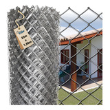 Tela Cerca Chácara Sítio Alambrado Fio 14 2 10mm Malha 70mm 25m X 1 80m Rolo