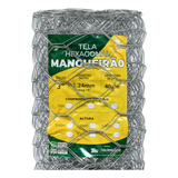 Tela Cerca Mangueirão Malha 3 Fio Bwg 18 1 24mm Rl 25x1 0m