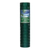 Tela cerca Revestida Pvc Tellacor 1 00mx25m Verde Morlan