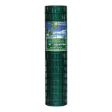 Tela cerca Revestida Pvc Tellacor 1 5mx25m Verde Morlan