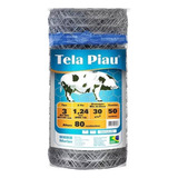 Tela Chiqueiro Porco Galvanizada Mangueiro 0 8 X 50m Suínos