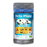 Tela Chiqueiro Porco Galvanizada Mangueiro 1 5 X 50m Suínos