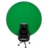 Tela Chroma Key Verde 142cm Portátil Com Bolsa T photo