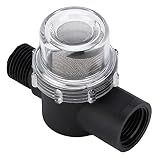 Tela De Filtro De Aço Inoxidável De Malha Transparente Do Filtro 50 Da Bomba De água Com Design Limpo Fácil  Apropriada Para Rv Ou Tubulações De água Domésticas