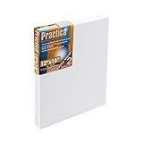 Tela De Pintura Livre De ácido Para Artistas De Algodão Esticado Da Practica Economy Multicolorida Pacote Com 2 Branco 12x16 1
