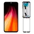 Tela Display Compatível Redmi Note 8 Com Aro + Pel