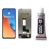 Tela Display Frontal Compatível Redmi 12 23053rn02a 6.79 Cor Preto + Cola