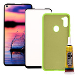 Tela Frontal Compatível Galaxy A11 Película Case Cola