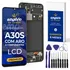 Tela Frontal Display Compatível A30s A307 Com Aro Premium