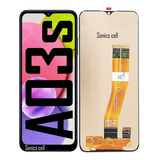 Tela Frontal Original A03s a037 Capinha Pelicula3d cola