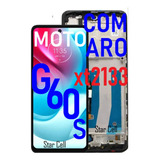Tela Frontal Original Moto ( Com Aro) G60s +película 3d+capa