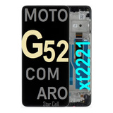 Tela Frontal Original Moto C/aro)g52(xt2221)+película3d+capa