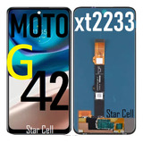 Tela Frontal Original Moto G42 (xt2233)+película3d+capa+cola