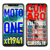 Tela Frontal Original Moto One Com Aro xt1941 pelcl3d capa