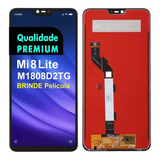 Tela Frontal Touch Display Para Xiaomi Mi 8 Lite M1808d2tg