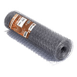 Tela Galinheiro Fio 22 1 50x50 Metros Hexagonal Galvanizada