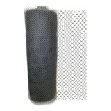 Tela Galinheiro Preto Plastica 1 5x35m