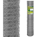 Tela Galvanizada Horta Galinheiro Fio 23 1 50x50 Galinha