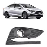Tela Grade Moldura Milha Cruze 2017 2018 2019 Aro Cromado
