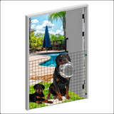 Tela Grade Porta Portão Cachorro Pet Caes Gato 80x1 Metro