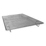 Tela Grelha P Escorredor Fritura Inox 30x40cm Pastel Fritas