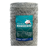 Tela Hexagonal Mangueirão 7 6cm X Fio 18 Rolo 50m X 1 20m Cor Galvanizado