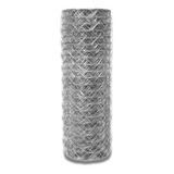 Tela Mangueirão Hexagonal Galvanizada Rolo 1mx25m Fio 18