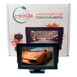 Tela Monitor 4 3 Lcd Portátil Universal C câmera De Ré Gol