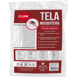 Tela Mosquiteira Janela Anti inseto Mosquito 150x130 Fita