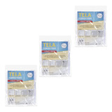 Tela Mosquiteira Para Janela 1 5 X 1 8 Poliester Kit Com 3
