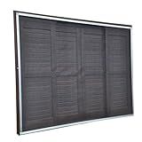 Tela Mosquiteira Perfil De Aluminio P Janela 150x100 Cm Cinza