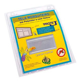 Tela Mosquiteiro Para Janela Com Velcro 1 25 X 1 25 M Cor Branco