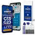 Tela Moto G13 G23 Display Frontal Lcd Com Aro Touch Screen