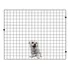 Tela Portão Proteção Cães Raça Pequena Pet 1 Modulo 80x100cm