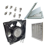 Tela Proteção C Filtro Cooler Ventilador Ventoinha 120x120mm